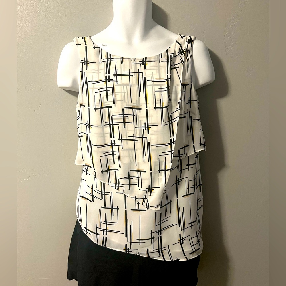 WHBM | Tiered Tank Top | Small